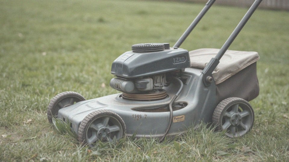 Jak przechylenie kosiarki wpływa na wyrzucanie oleju?