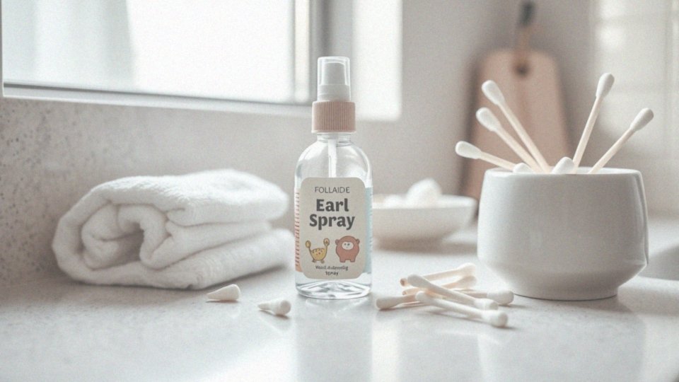 Jak spray do czyszczenia uszu nawilża skórę wewnątrz uszu?