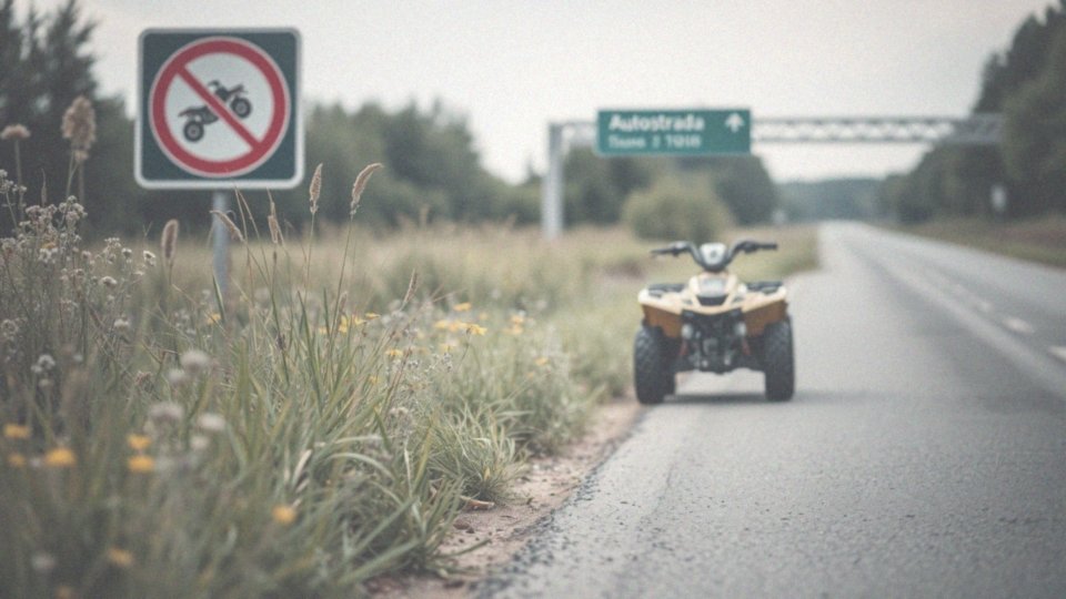 Czy czterokołowiec lekki może jeździć po autostradach?