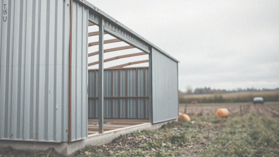 Jakie materiały są używane do budowy garażu blaszanego?