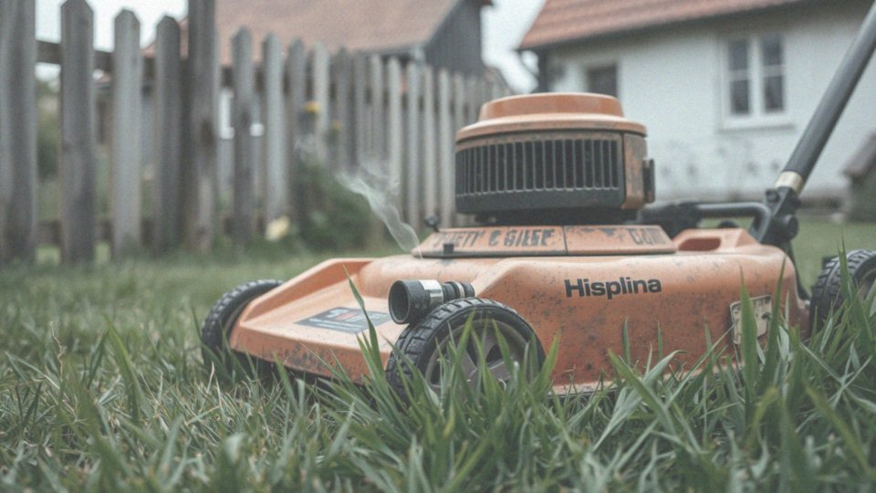 Dlaczego kosiarka dymi na zimnym silniku?