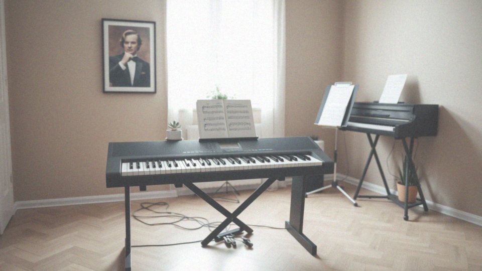 Jakie funkcje mają keyboardy z 61 klawiszami?