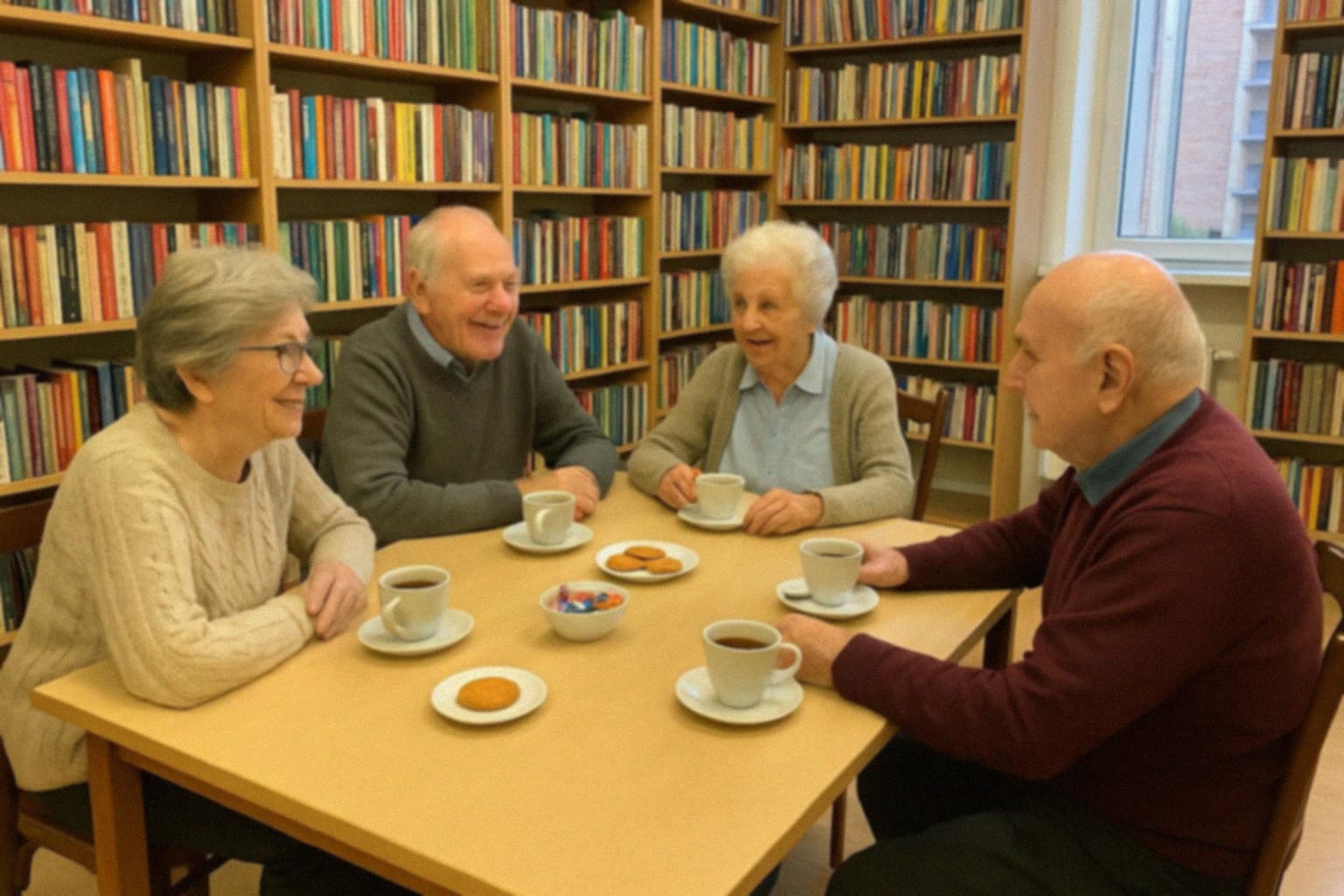 Wernisaż wystawy Roberta Jankowskiego w Miejskiej Bibliotece Publicznej w Skierniewicach