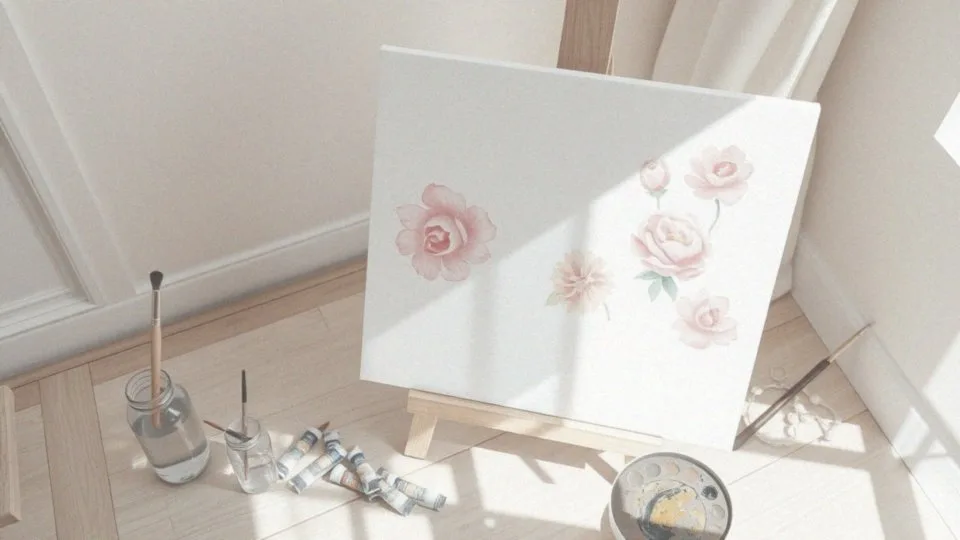 Łatwe rysunki na płótnie farbami – doskonały początek dla artystów